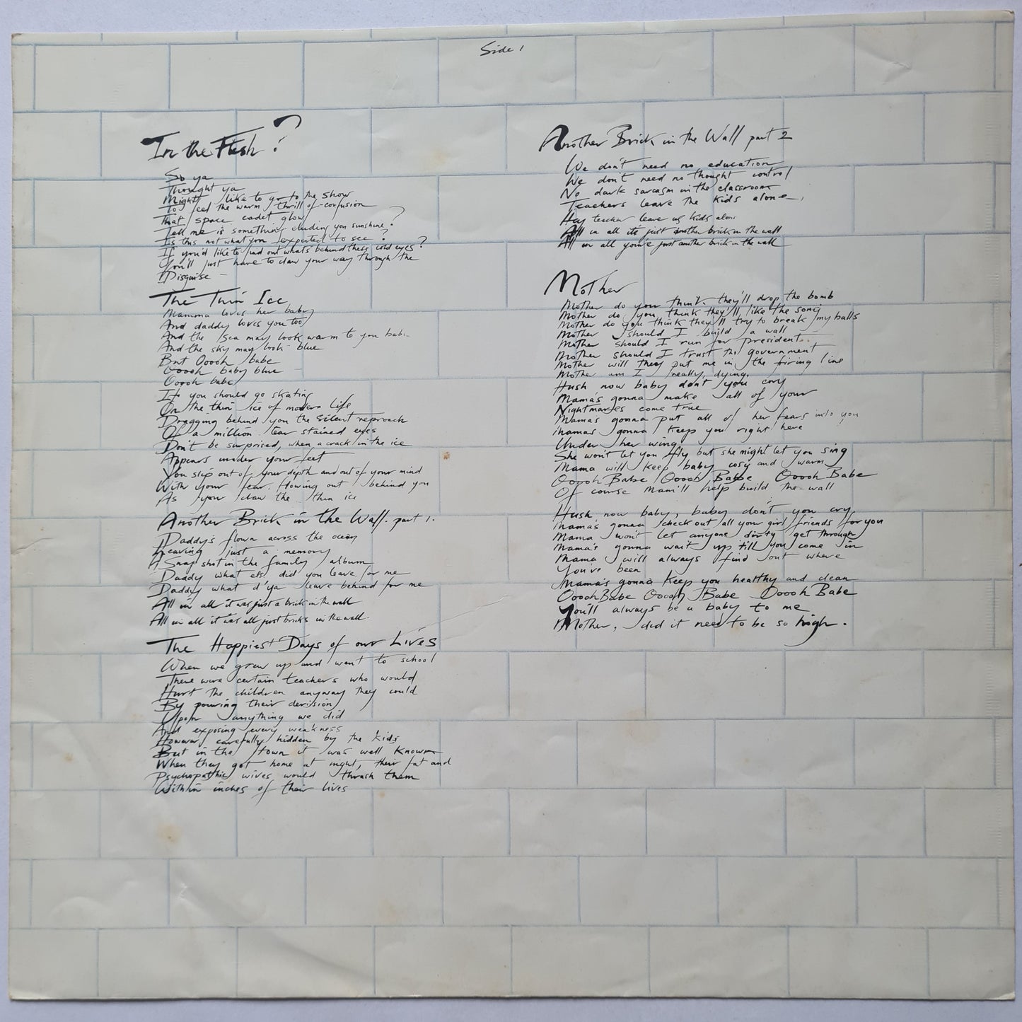 Pink Floyd – The Wall - 1979 (Gatefold) - Vinyl Record