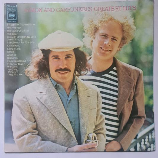 Simon & Garfunkel – Simon & Garfunkel's Greatest Hits - 1972 - Vinyl Record LP