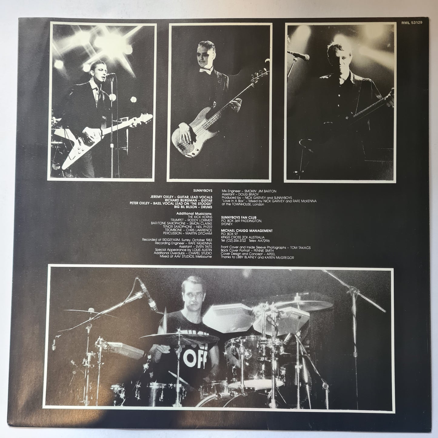 Sunnyboys – Get Some Fun - 1984 - Vinyl Record LP