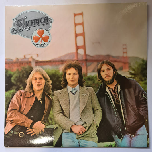 America – Hearts - 1975 - Vinyl Record LP