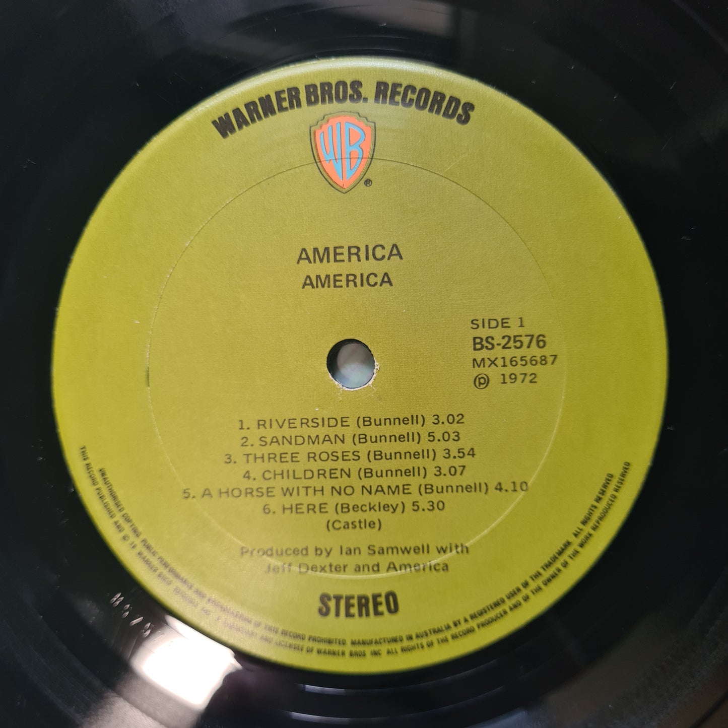 America – America - 1971 - Vinyl Record LP