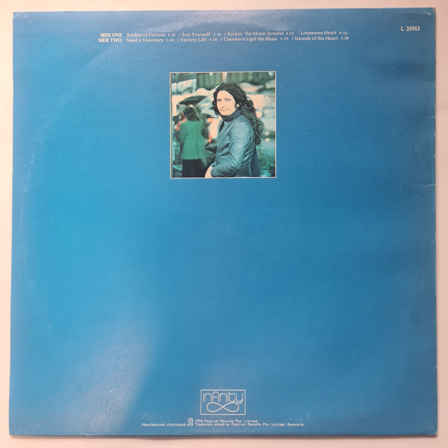 Richard Clapton – Main Street Jive - 1976 - Vinyl Record LP (Near Mint)