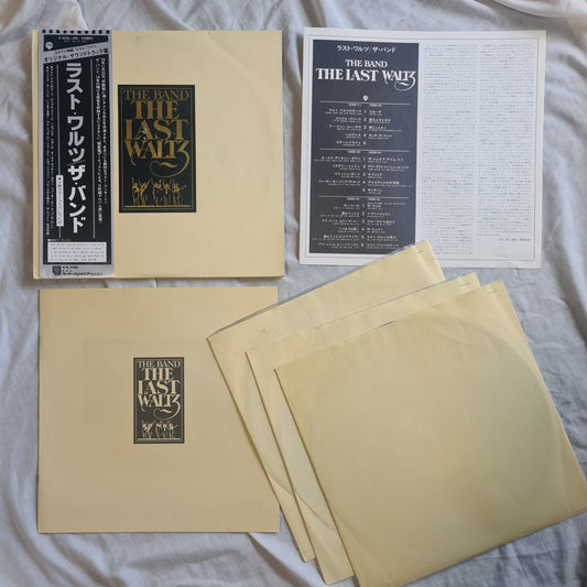 The Band – The Last Waltz - 1978 (Japanese Pressing)- 3LP Vinyl Record (Dylan,Van Morrison, Clapton, Neil Young, etc)