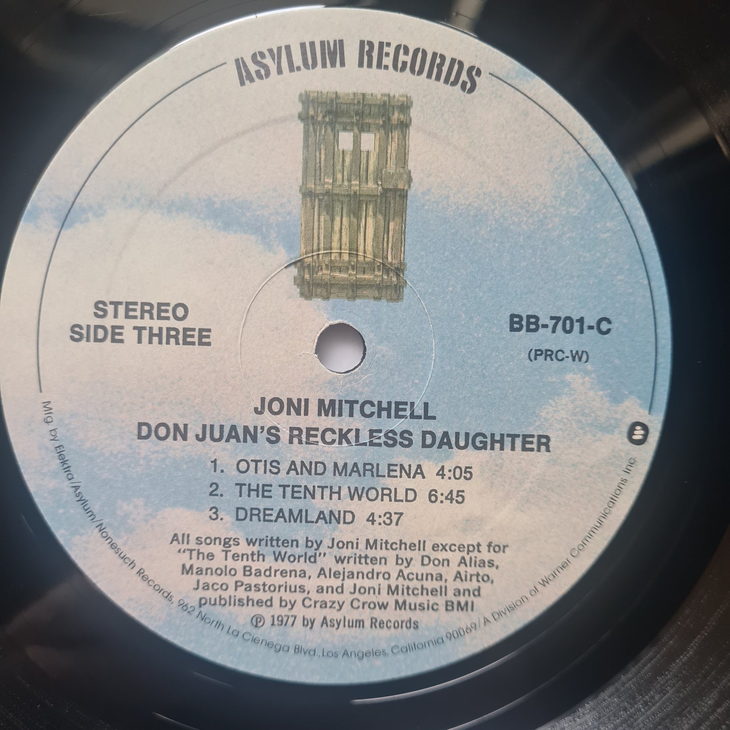 Joni Mitchell – Don Juan's Reckless Daughter - 1977 (2LP Gatefold) - Vinyl Record