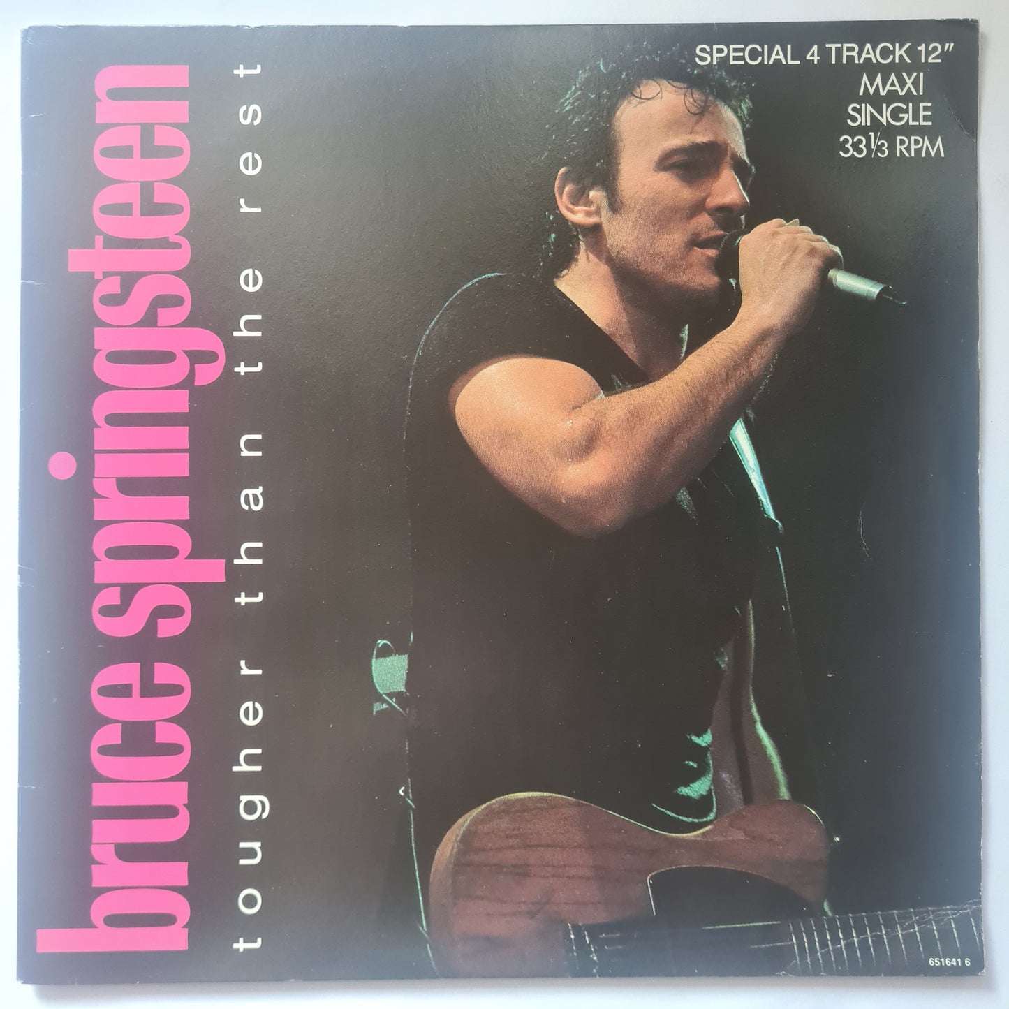 Bruce Springsteen – Tougher Than The Rest - 1987 - Vinyl Record Maxi Single