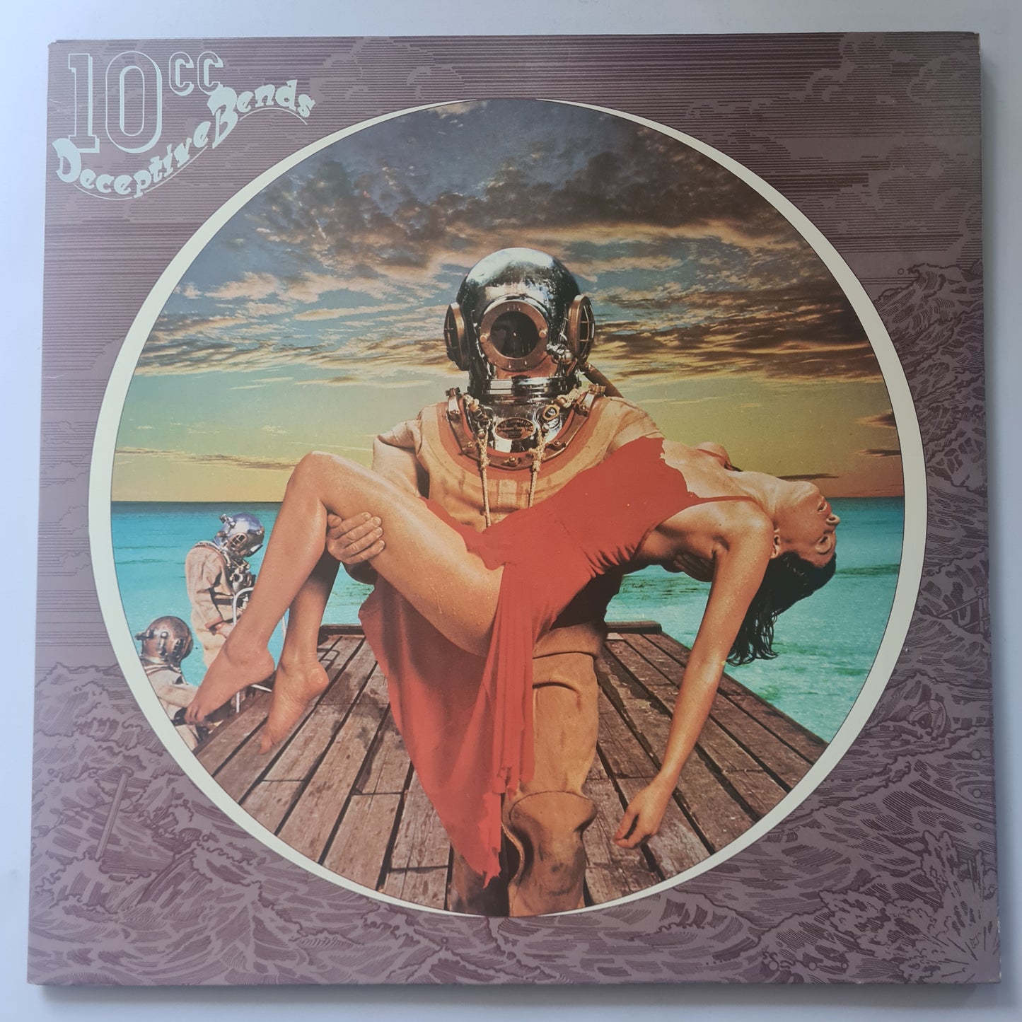 10CC – Deceptive Bends - 1977 (Gatefold) - Vinyl Record LP- Near Mint