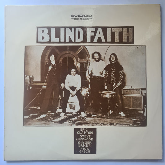 Blind Faith – Blind Faith (Eric Clapton, Steve Winwood, Ginger baker)- 1969 - Vinyl Record LP