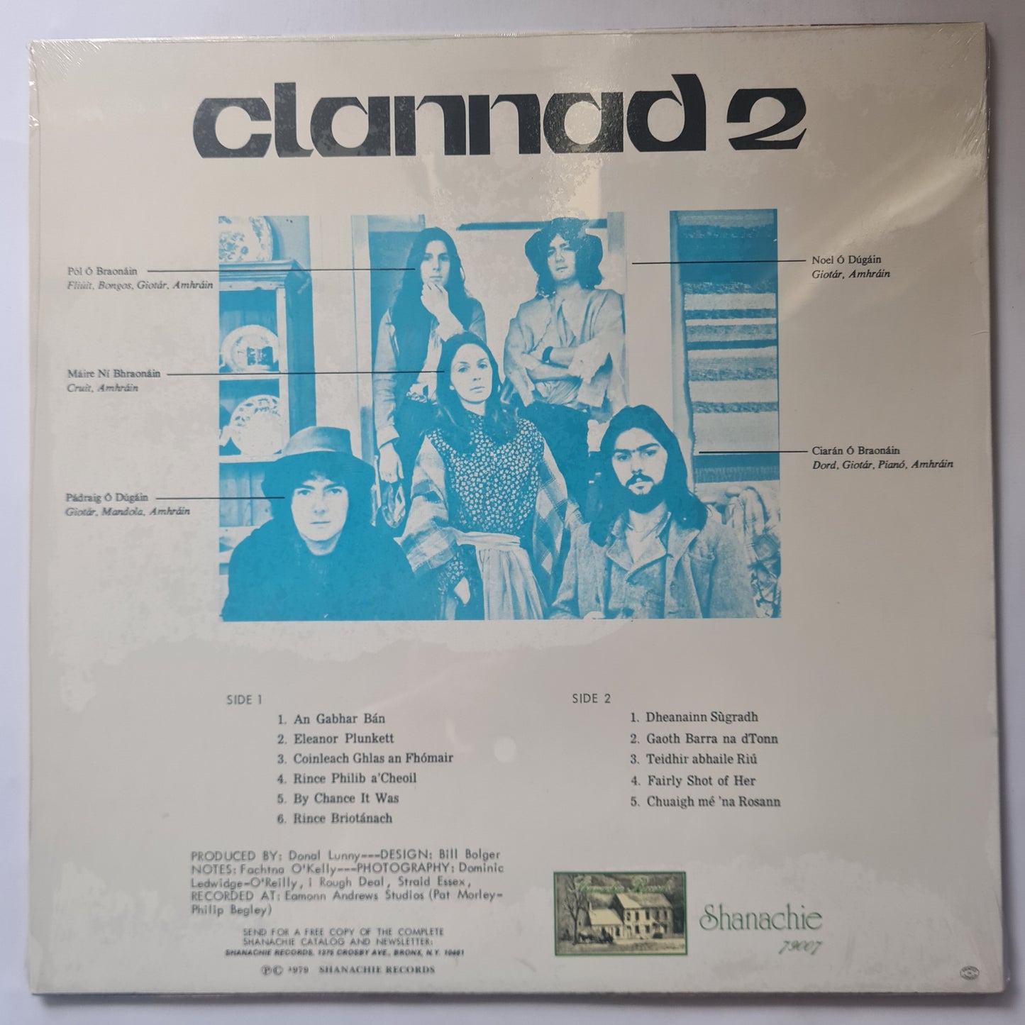 Clannad – Clannad 2 - 1974 (1979 USA Pressing) - Vinyl Record LP- Near Mint