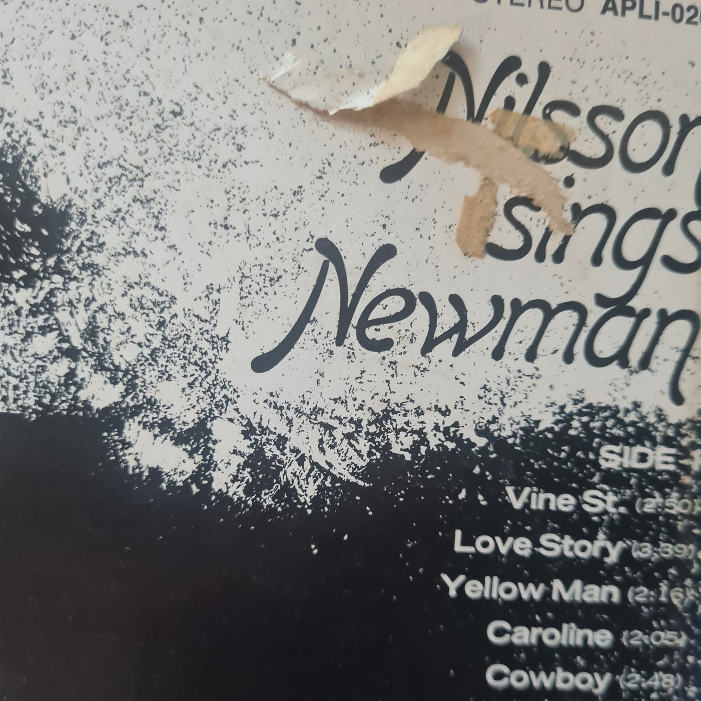 Harry Nilsson & Randy Newman – Nilsson Sings Newman - 1973 - Vinyl Record LP