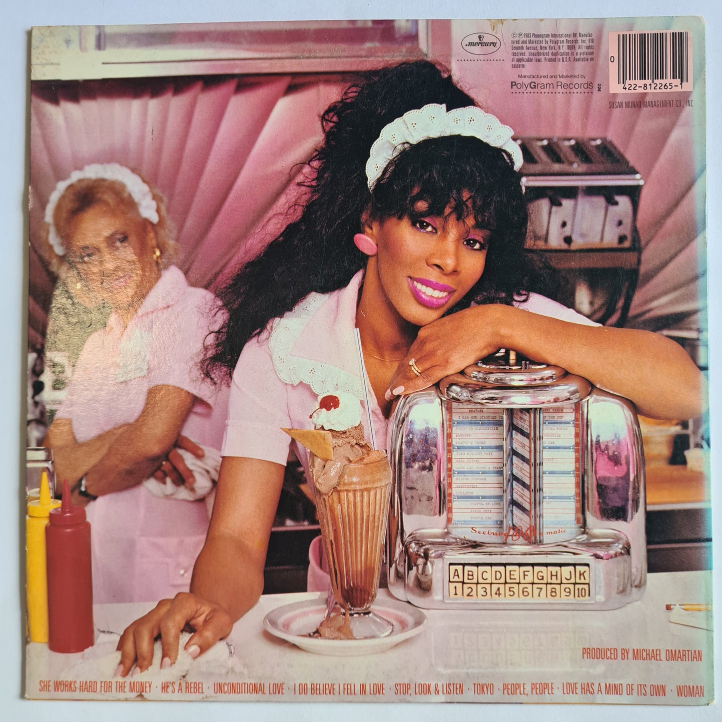 Donna Summer – She Works Hard For The Money - 1983 - Vinyl Record LP