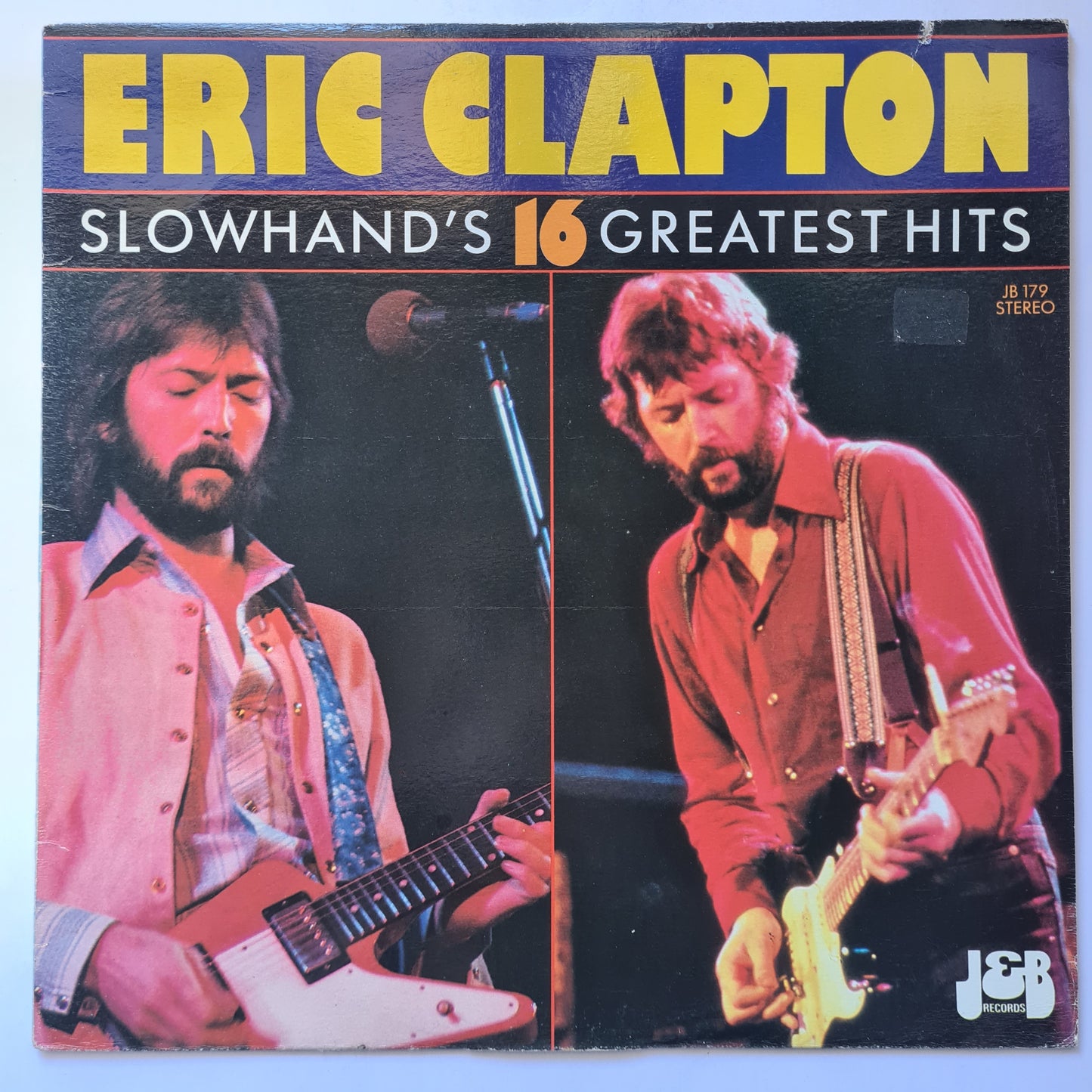 Eric Clapton – Slowhand's 16 Greatest Hits - 1985 - Vinyl Record LP