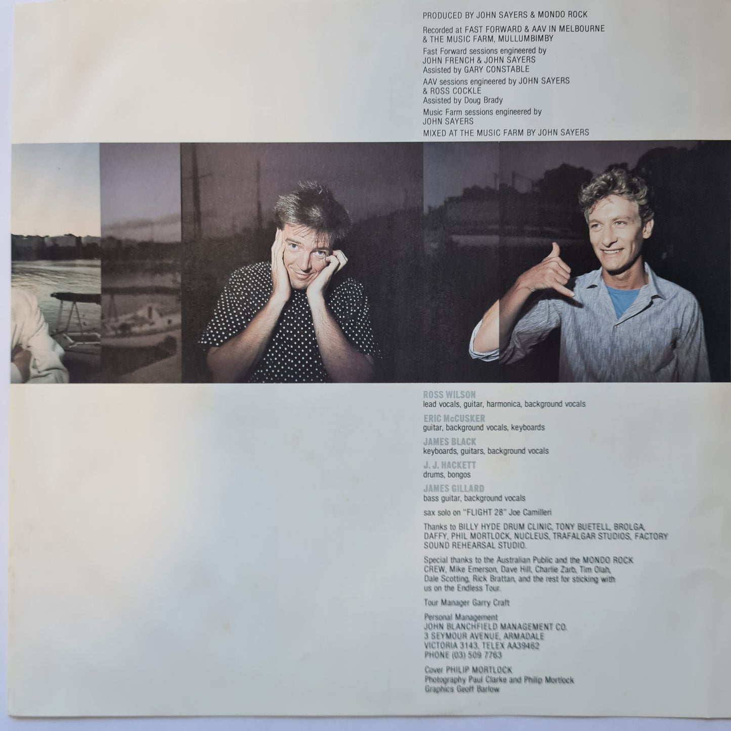 Mondo Rock – The Modern Bop - 1984 - Vinyl Record LP