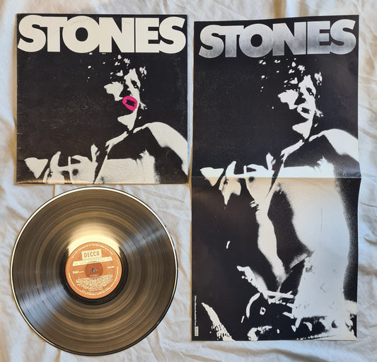 The Rolling Stones – Stones (Greatest Hits) - 1976 - Vinyl Record LP (Includes Poster)