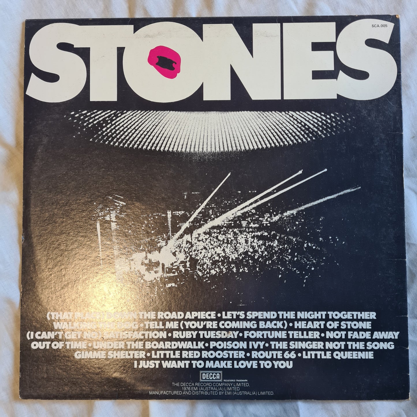 The Rolling Stones – Stones (Greatest Hits) - 1976 - Vinyl Record LP (Includes Poster)