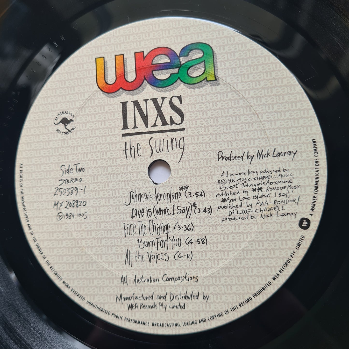 INXS – The Swing - 1984 (Gatefold) - Vinyl Record