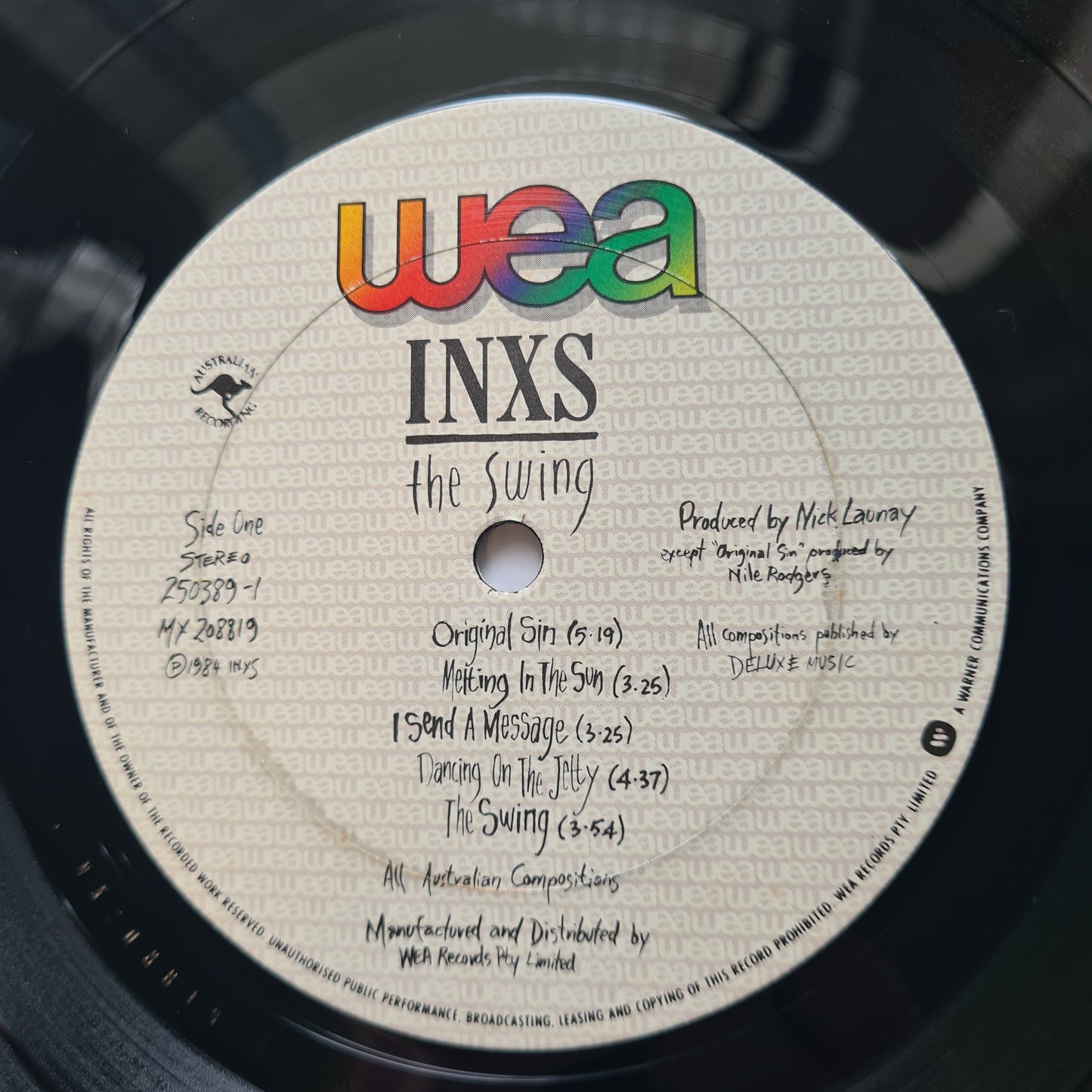 INXS – The Swing - 1984 (Gatefold) - Vinyl Record