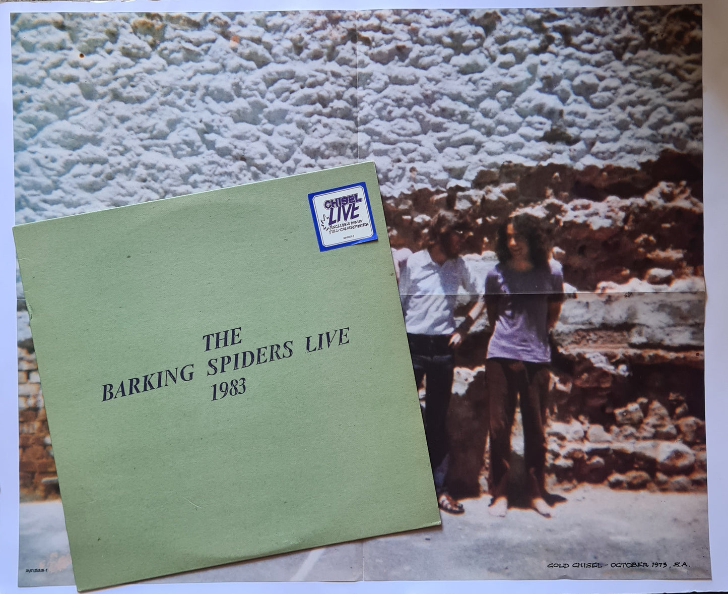 Cold Chisel – The Barking Spiders Live - 1984 (with poster) - Vinyl Record LP