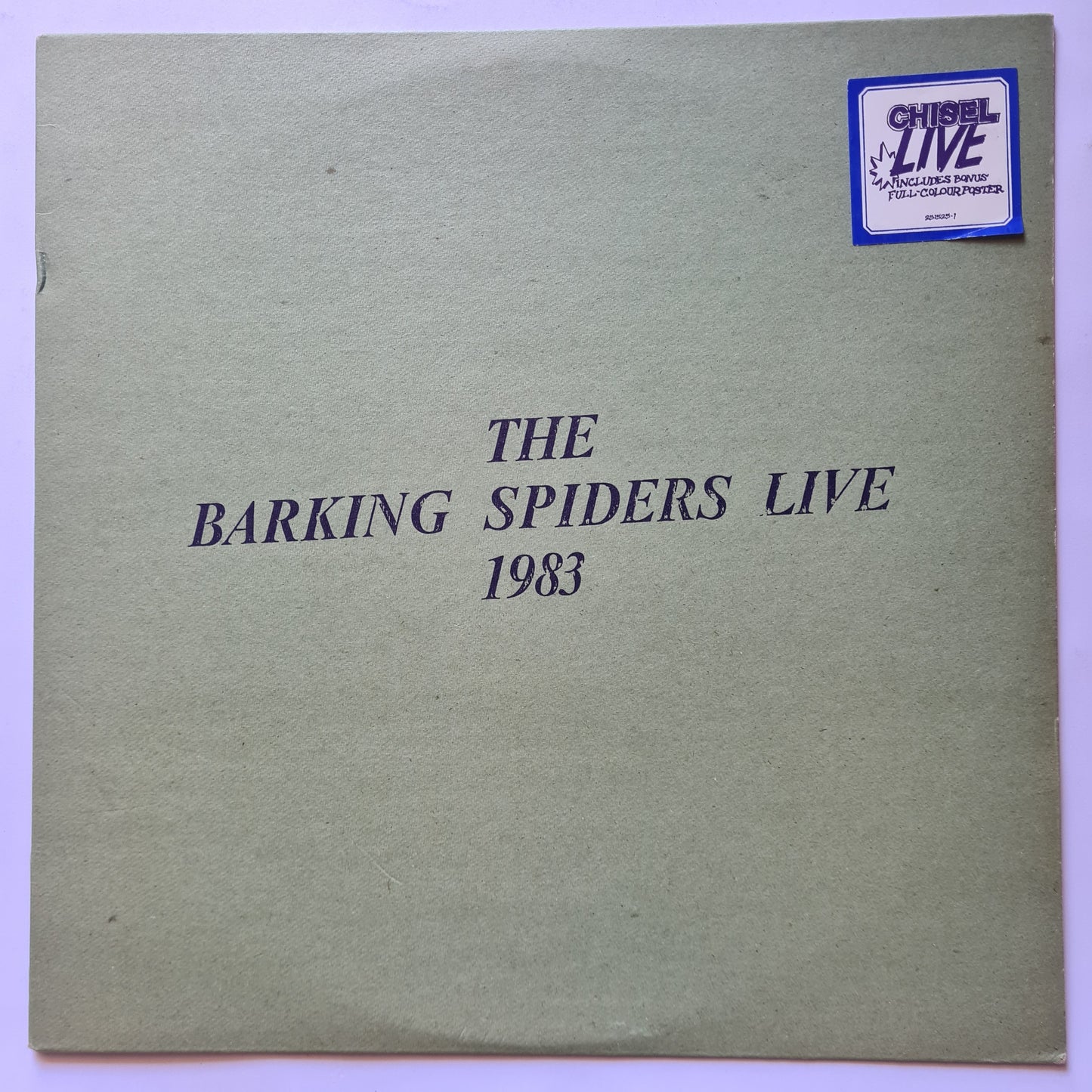 Cold Chisel – The Barking Spiders Live - 1984 (with poster) - Vinyl Record LP