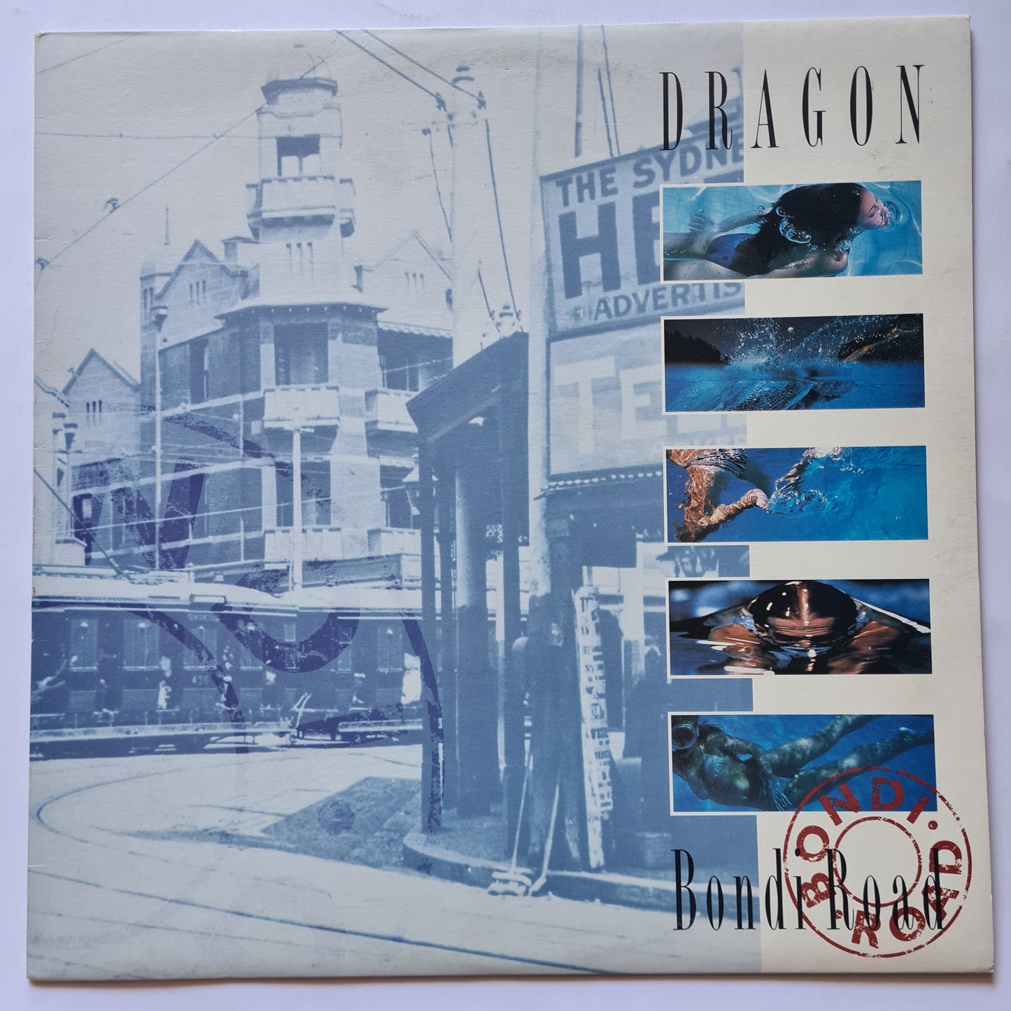 Dragon – Bondi Road - 1989 - Vinyl Record LP