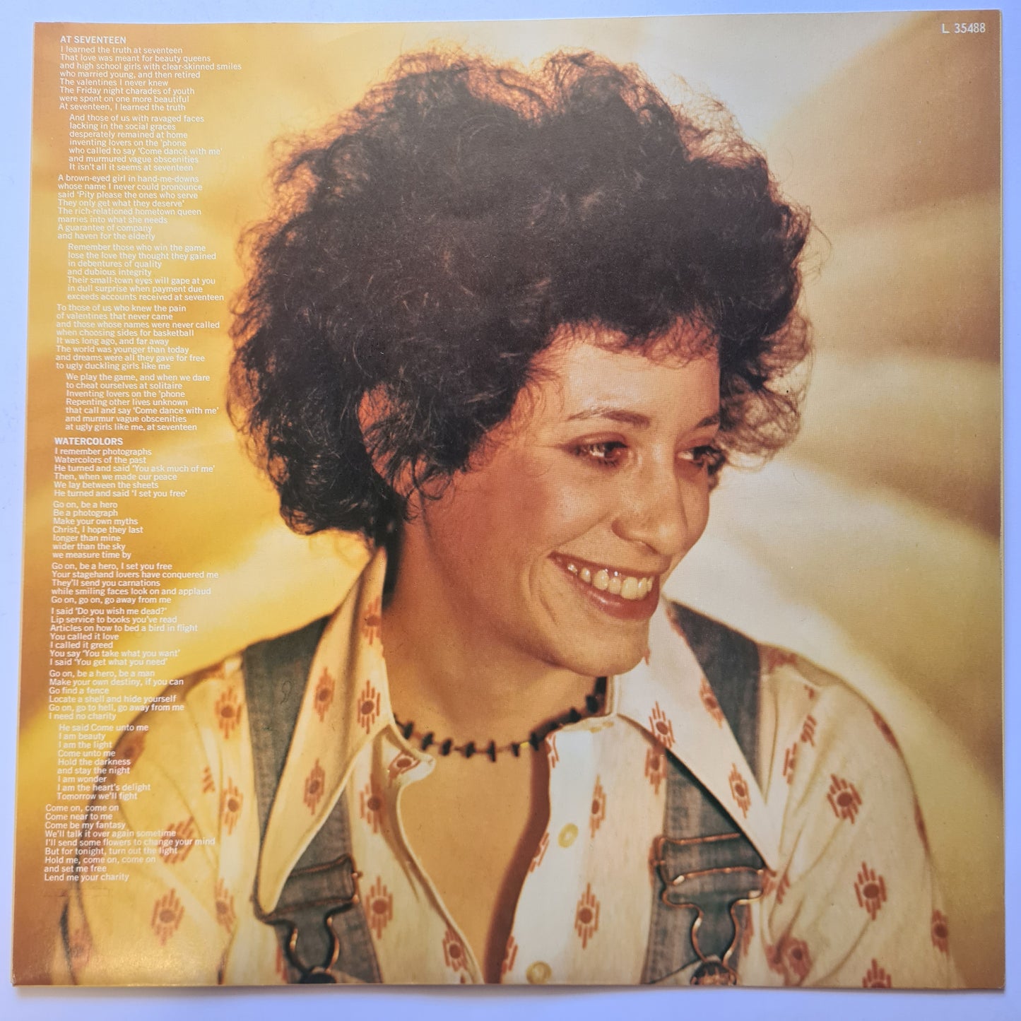 Janis Ian – Between The Lines - 1975 - Vinyl Record Lp