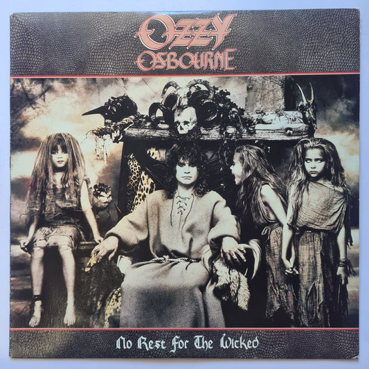 Ozzy Osbourne –No Rest For The Wicked - 1988 - Australian Pressing - Vinyl Record LP