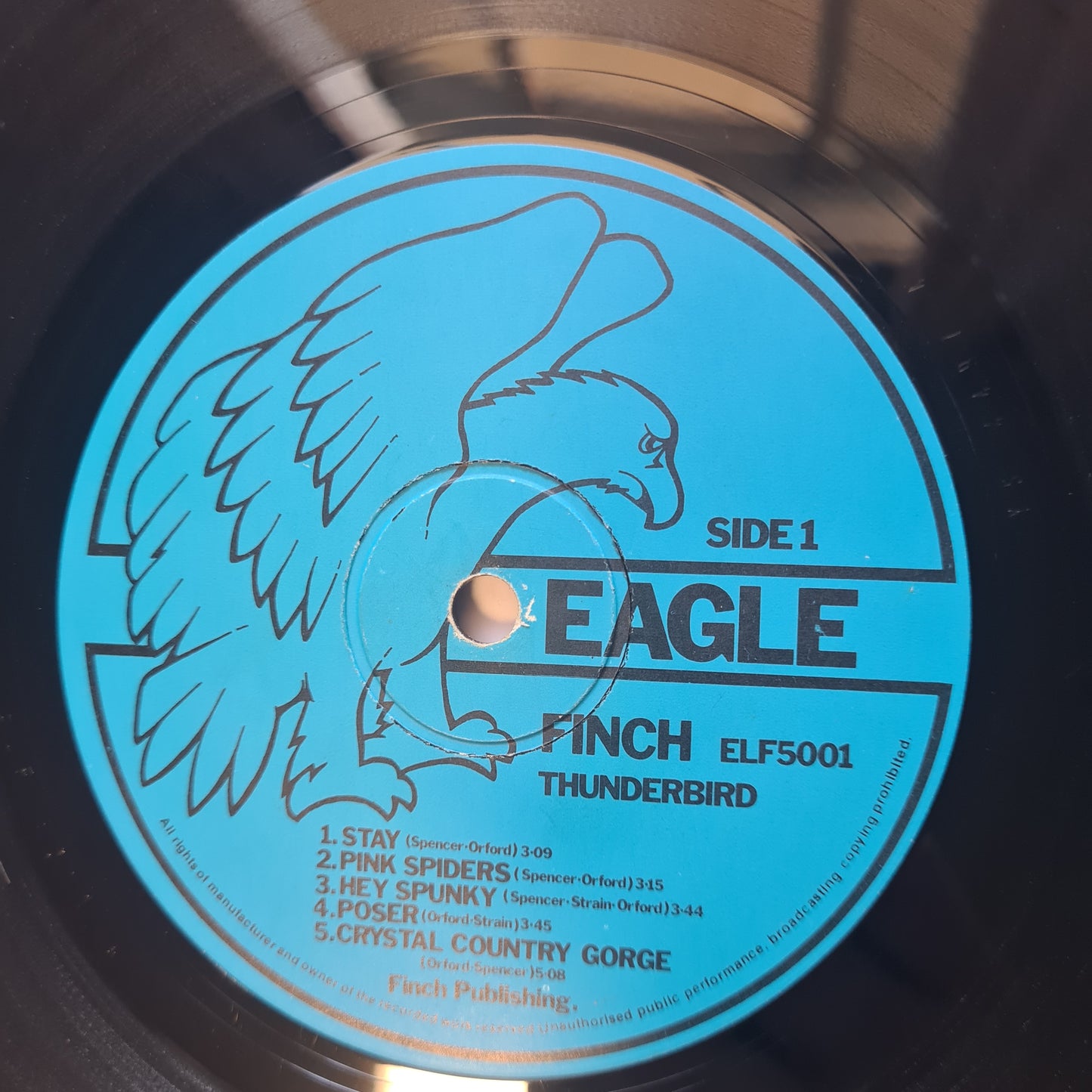 Finch – Thunderbird - 1976 (Oz Hard Rock Gem!) - Vinyl Record LP