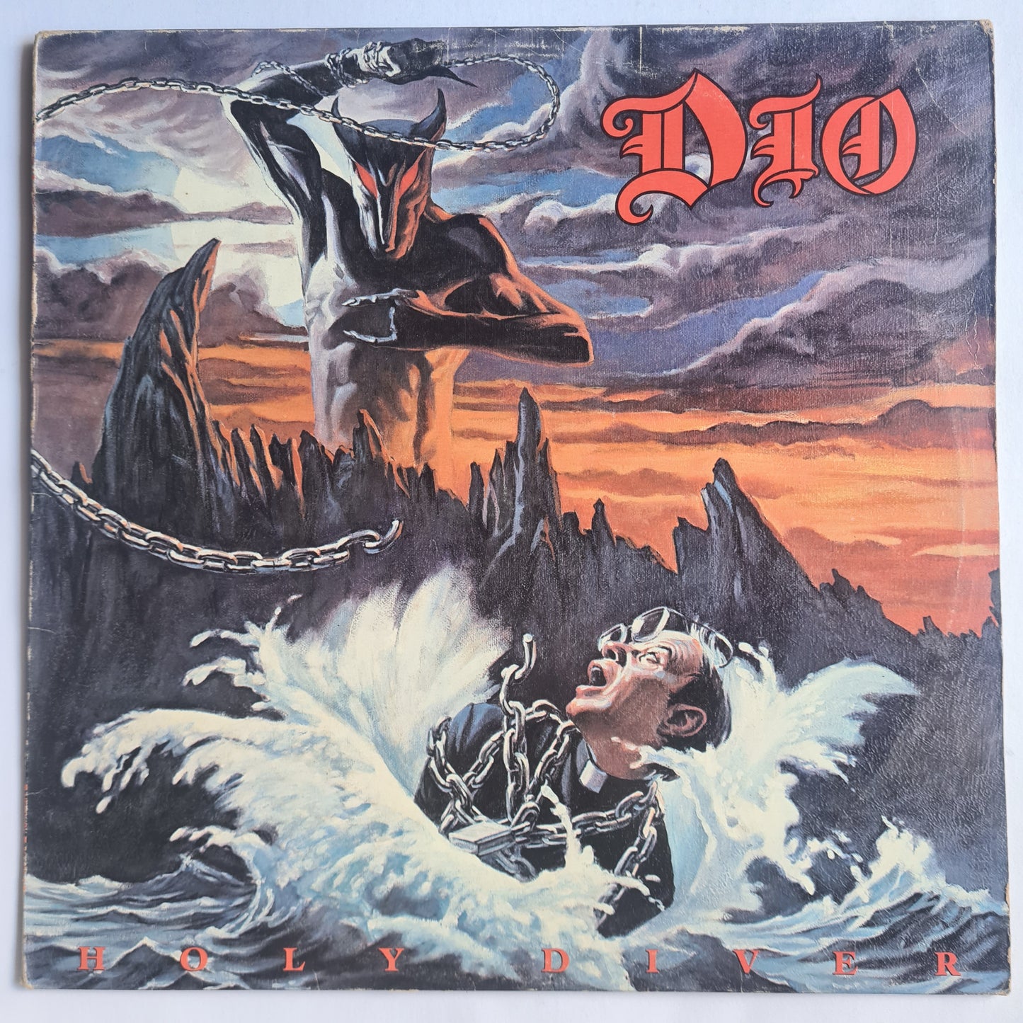 Dio – Holy Diver - 1983 (Australian 1st Pressing) - Vinyl Record LP