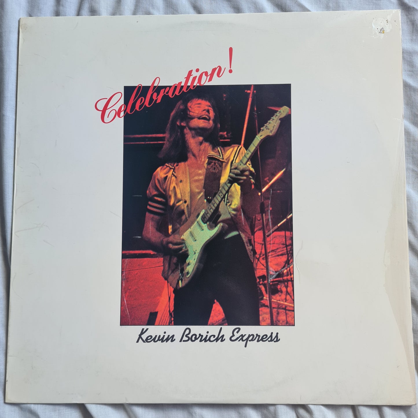 Kevin Borich Express – Celebration! - 1977 (with poster) - Vinyl Record LP