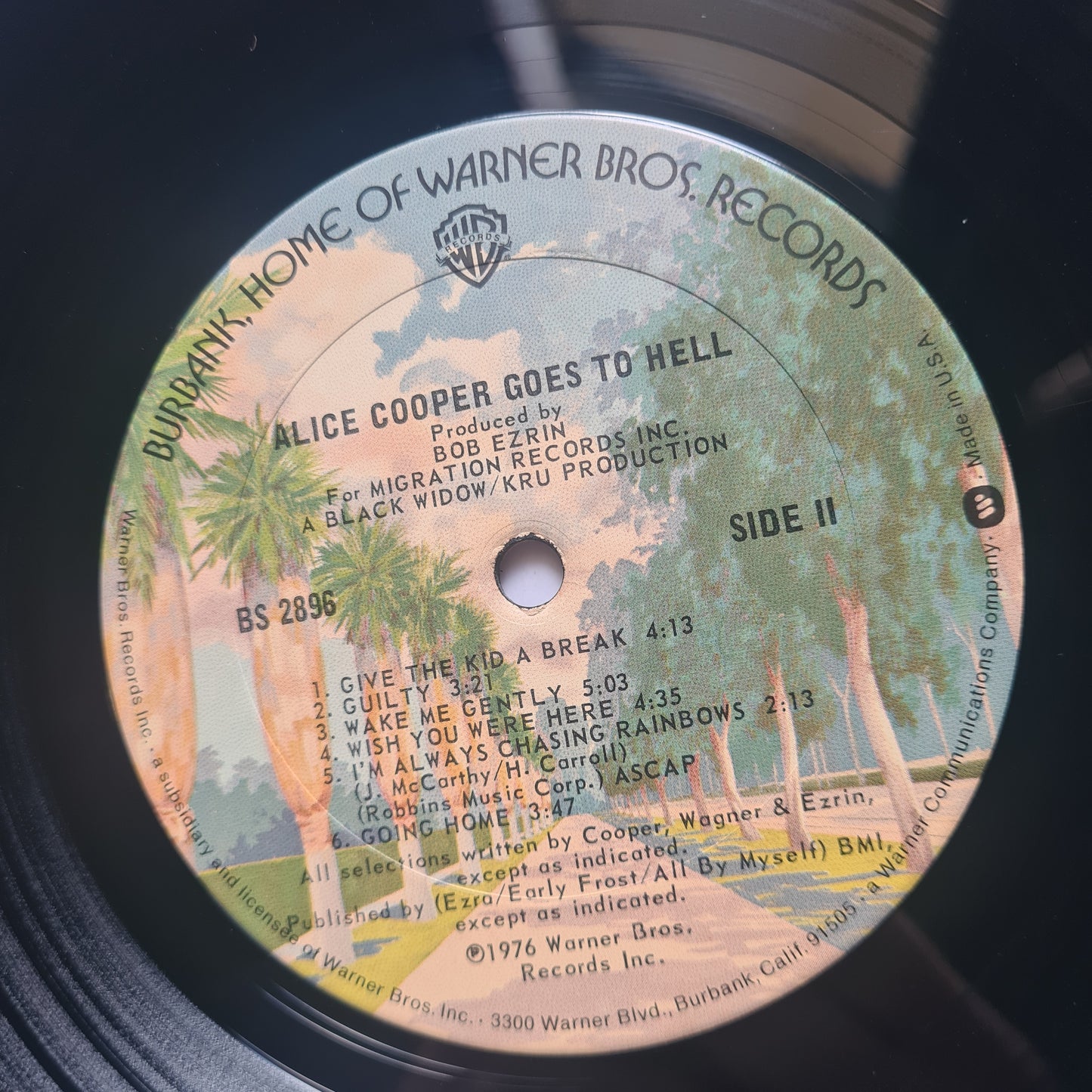 Alice Cooper – Goes To Hell - 1976 (USA Pressing) - Vinyl Record LP