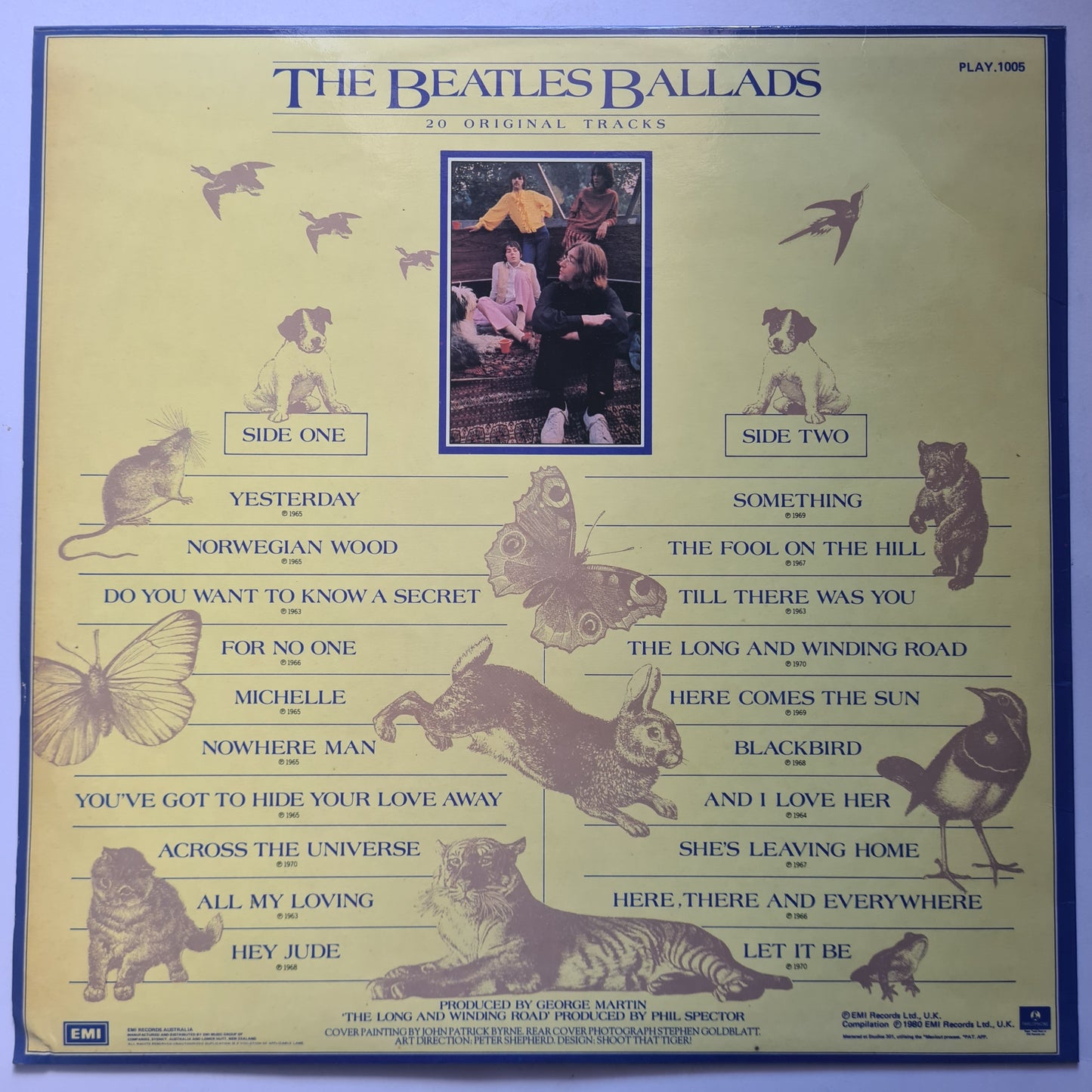 The Beatles – The Beatles Ballads - 1981 - Vinyl Record LP