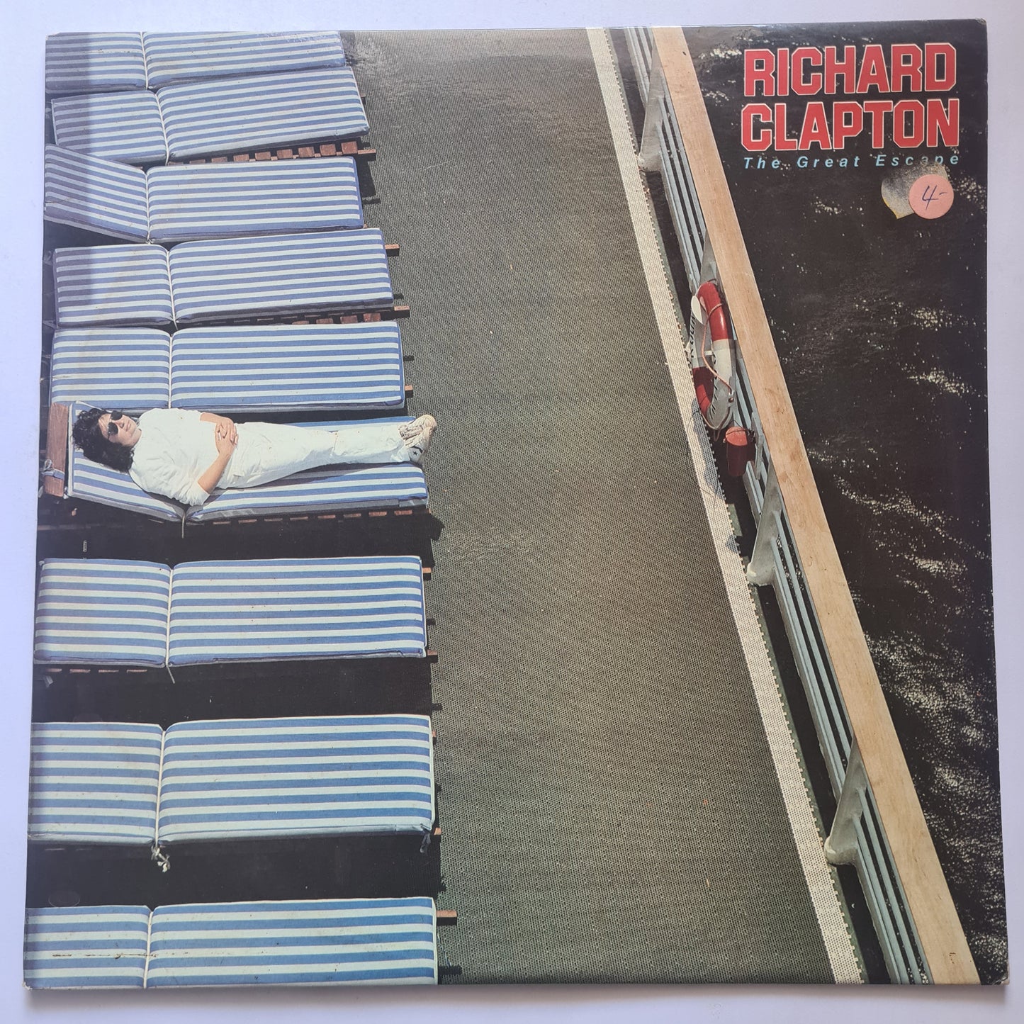 Richard Clapton – The Great Escape - 1982 - Vinyl record LP