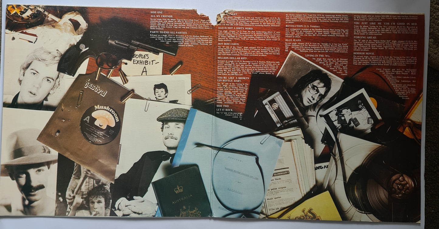 Skyhooks – The Skyhooks Tapes - 1977 (Gatefold) - Vinyl Record