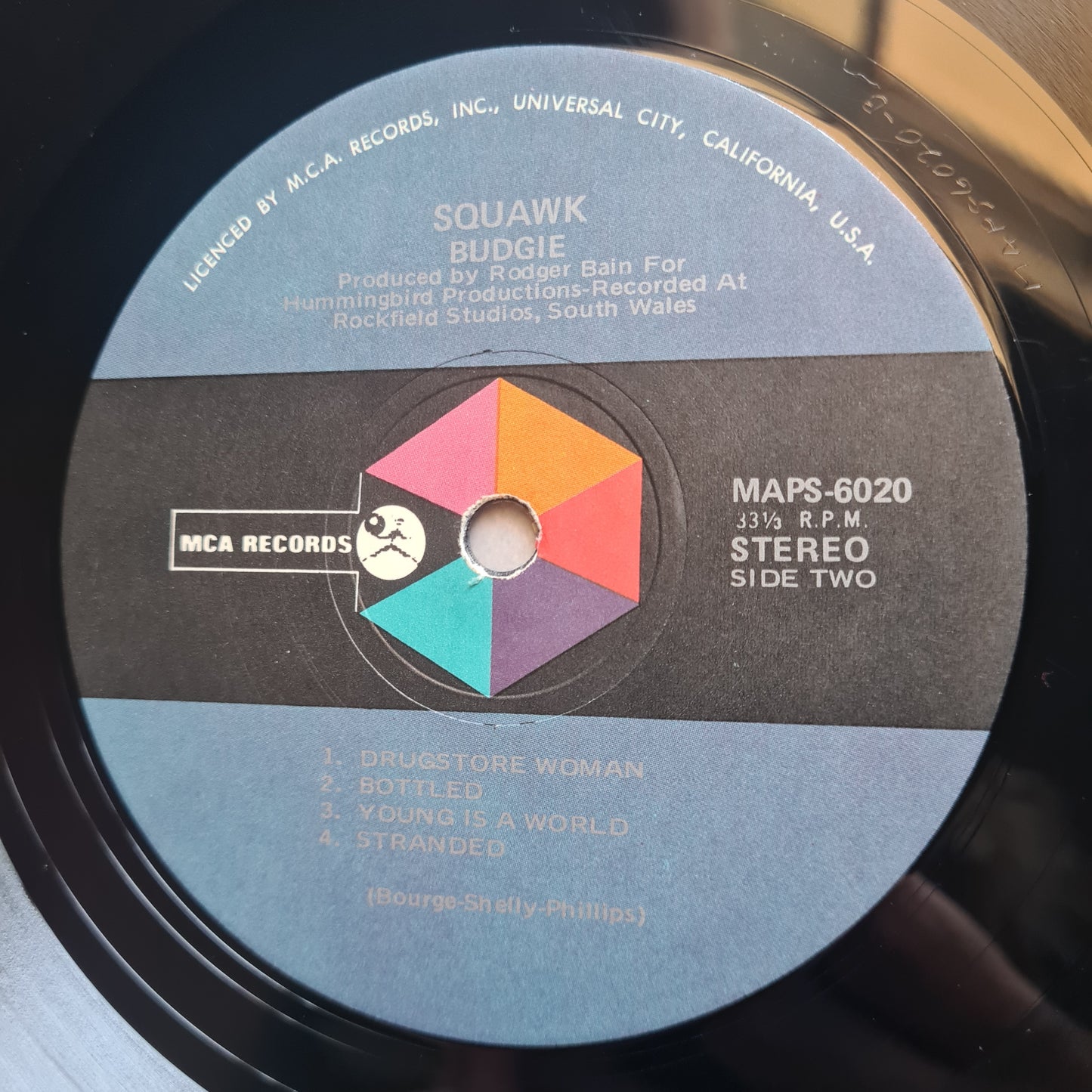 Budgie – Squawk - 1973 - Vinyl Record LP