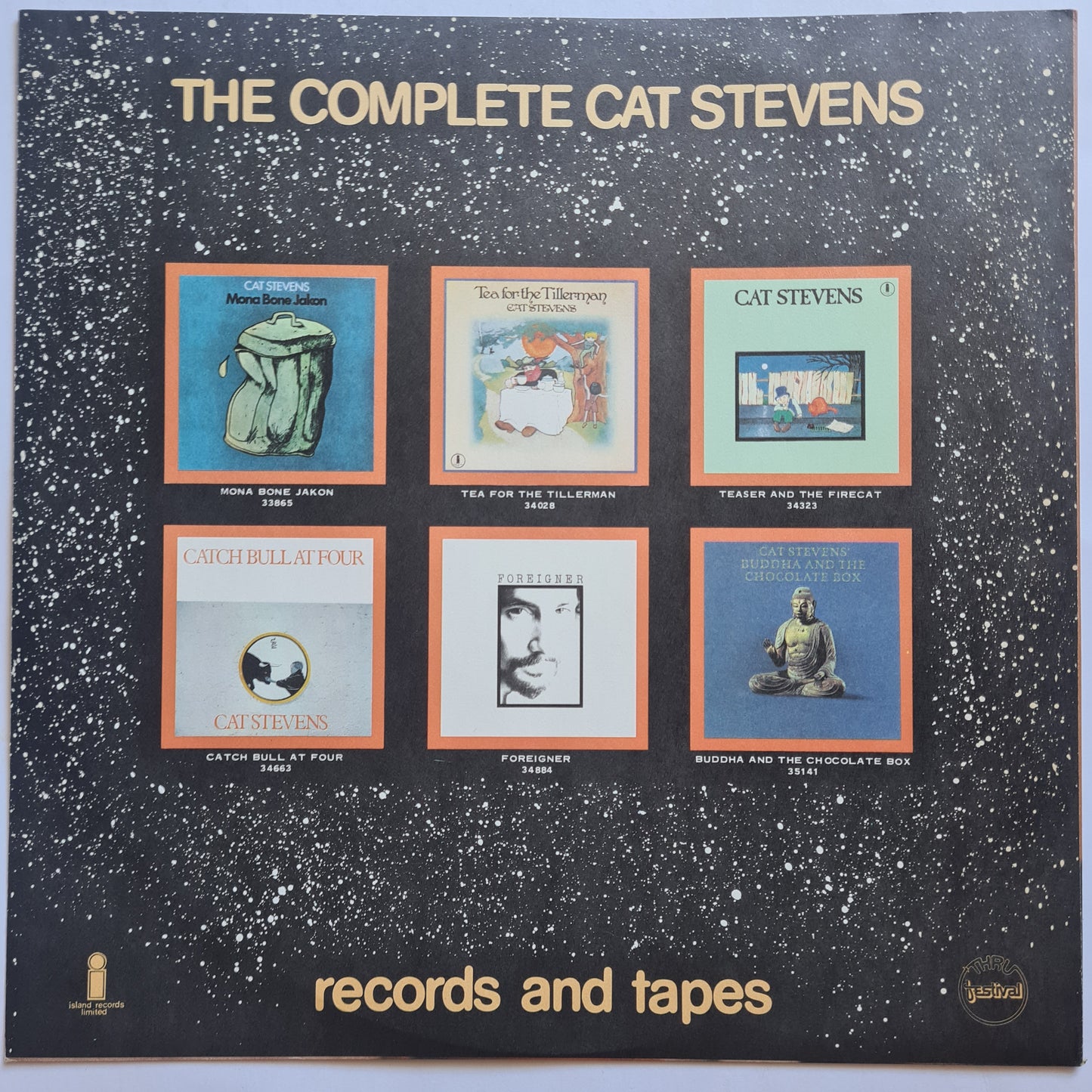 Cat Stevens – Tea For The Tillerman (Australian Pressing- Near mint) - 1970 - Vinyl Record LP