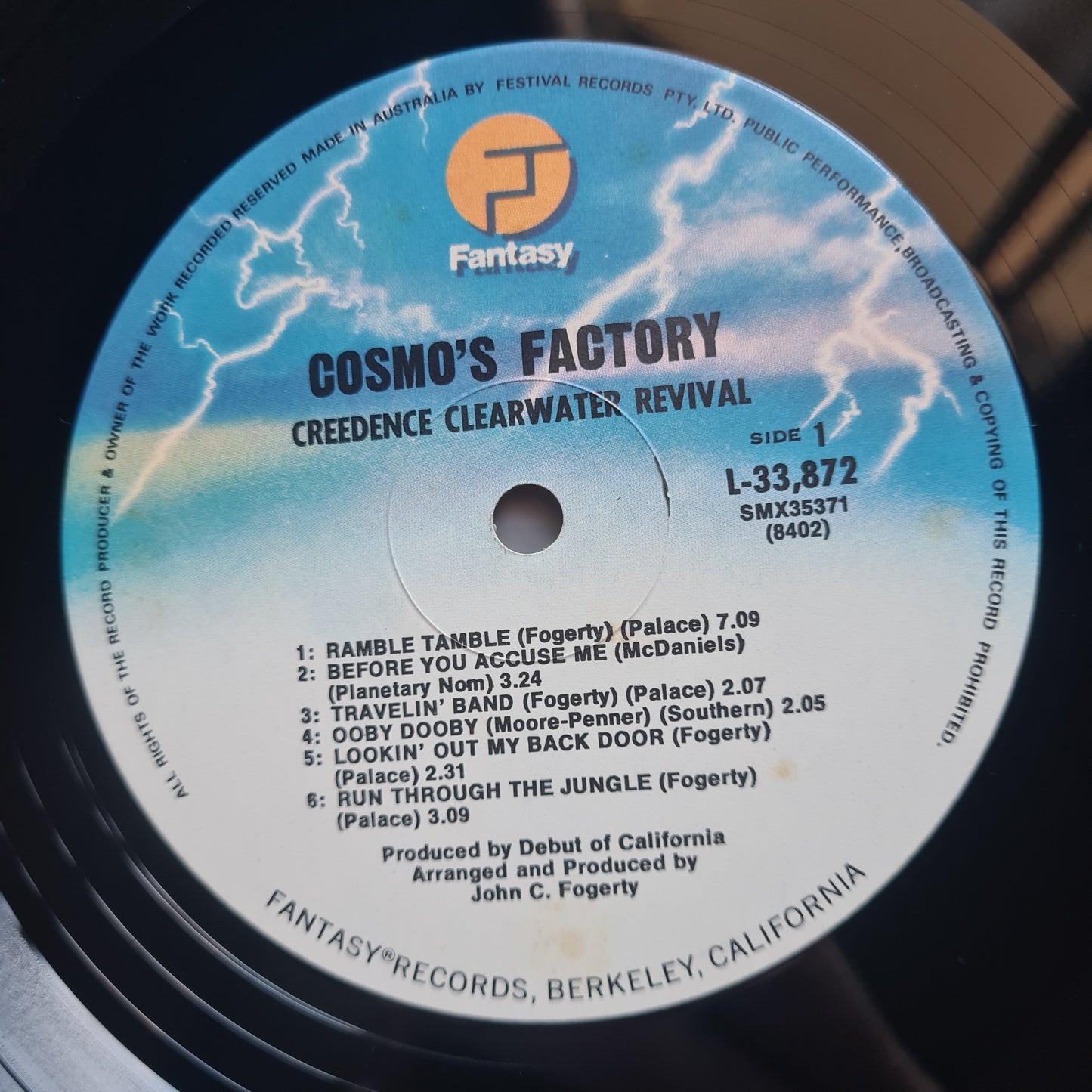 Creedence Clearwater Revival – Cosmo's Factory - 1970 (1980 Australian Pressing) - Vinyl Record LP