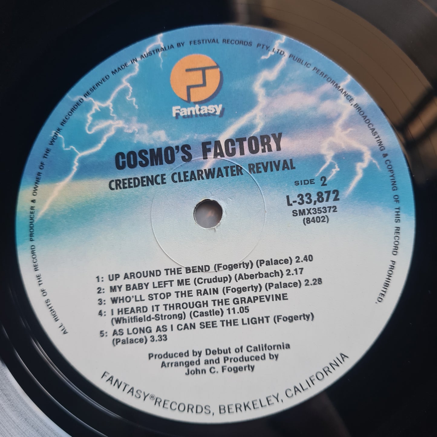 Creedence Clearwater Revival – Cosmo's Factory - 1970 (1980 Australian Pressing) - Vinyl Record LP