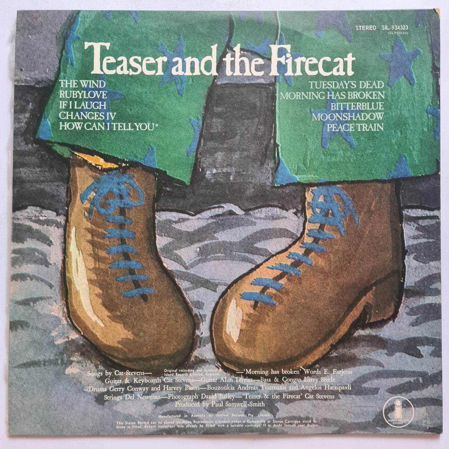 Cat Stevens – Teaser & The Firecat (Australian Pressing- Near mint) - 1971 - Vinyl Record LP