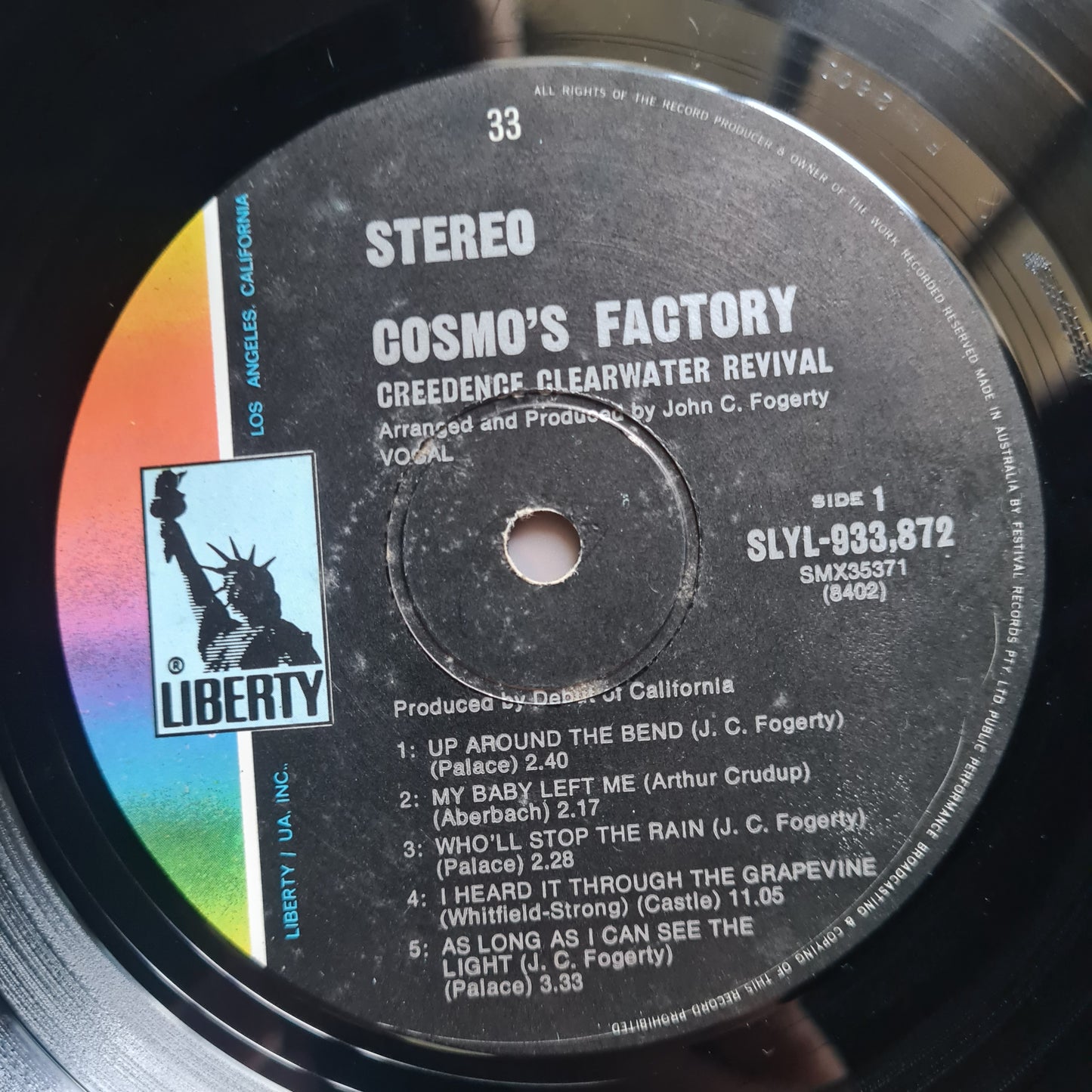 Creedence Clearwater Revival – Cosmo's Factory - 1970 - Vinyl Record LP