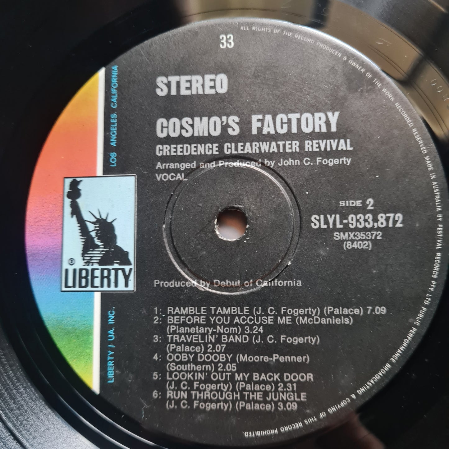 Creedence Clearwater Revival – Cosmo's Factory - 1970 - Vinyl Record LP