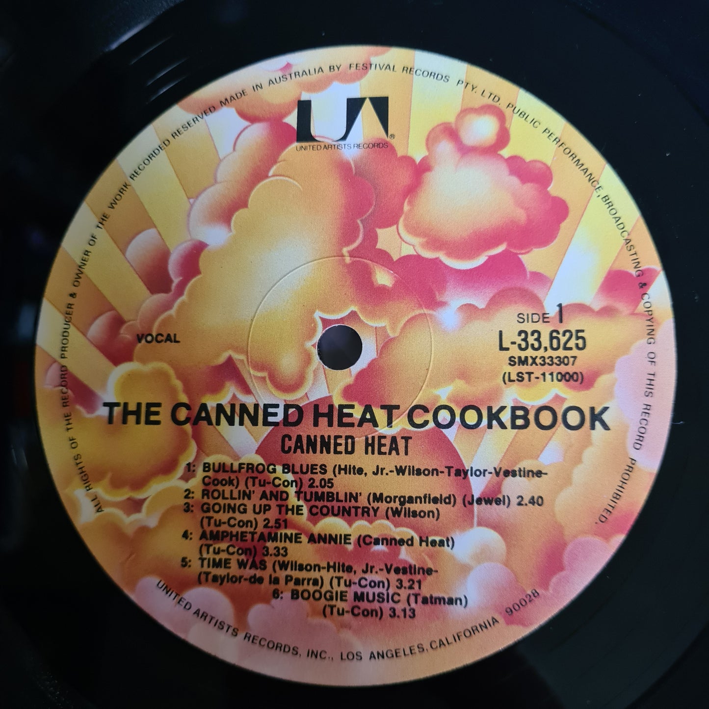 Canned Heat – The Canned Heat Cook Book (The Best Of Canned Heat) - 1970 - Vinyl Record LP