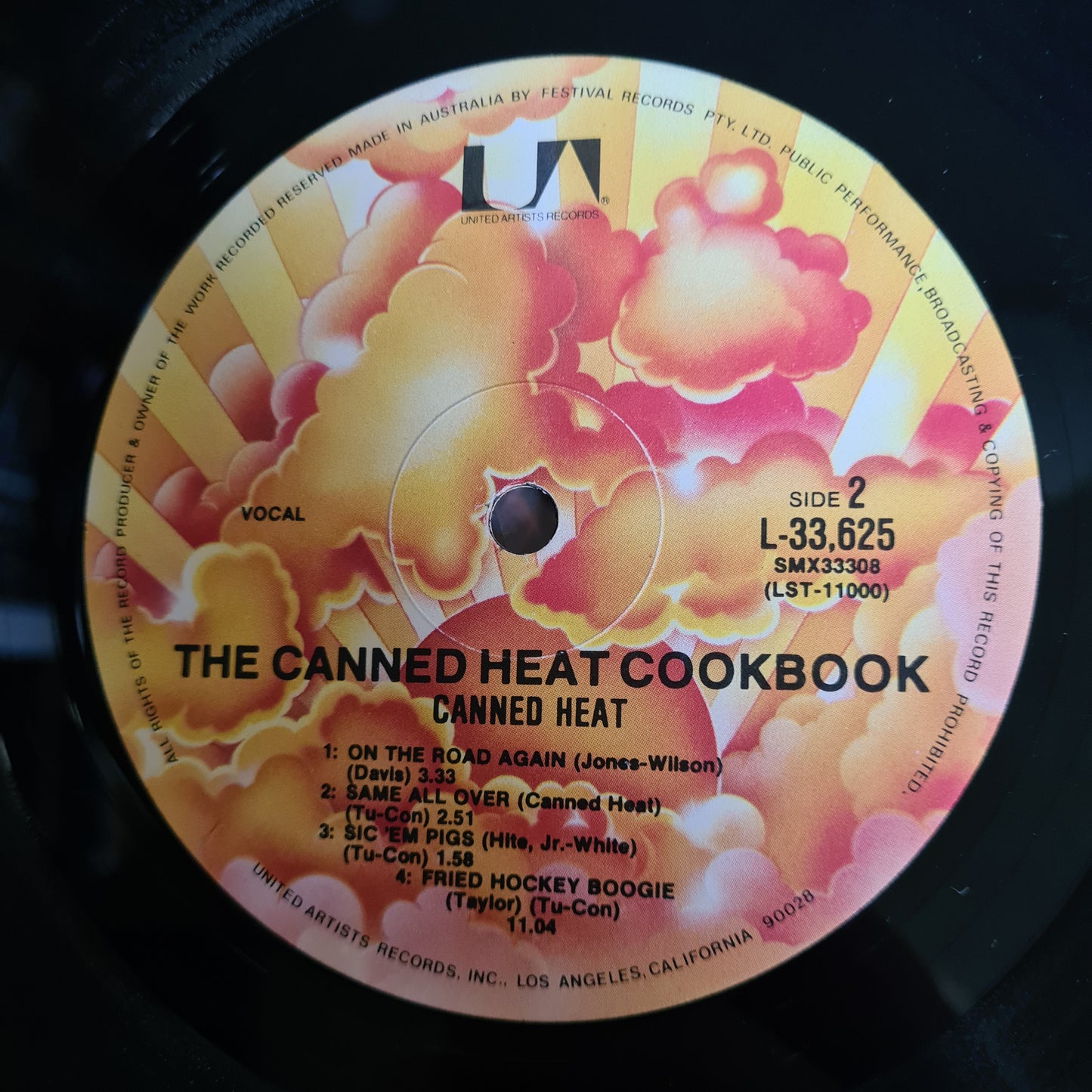 Canned Heat – The Canned Heat Cook Book (The Best Of Canned Heat) - 1970 - Vinyl Record LP