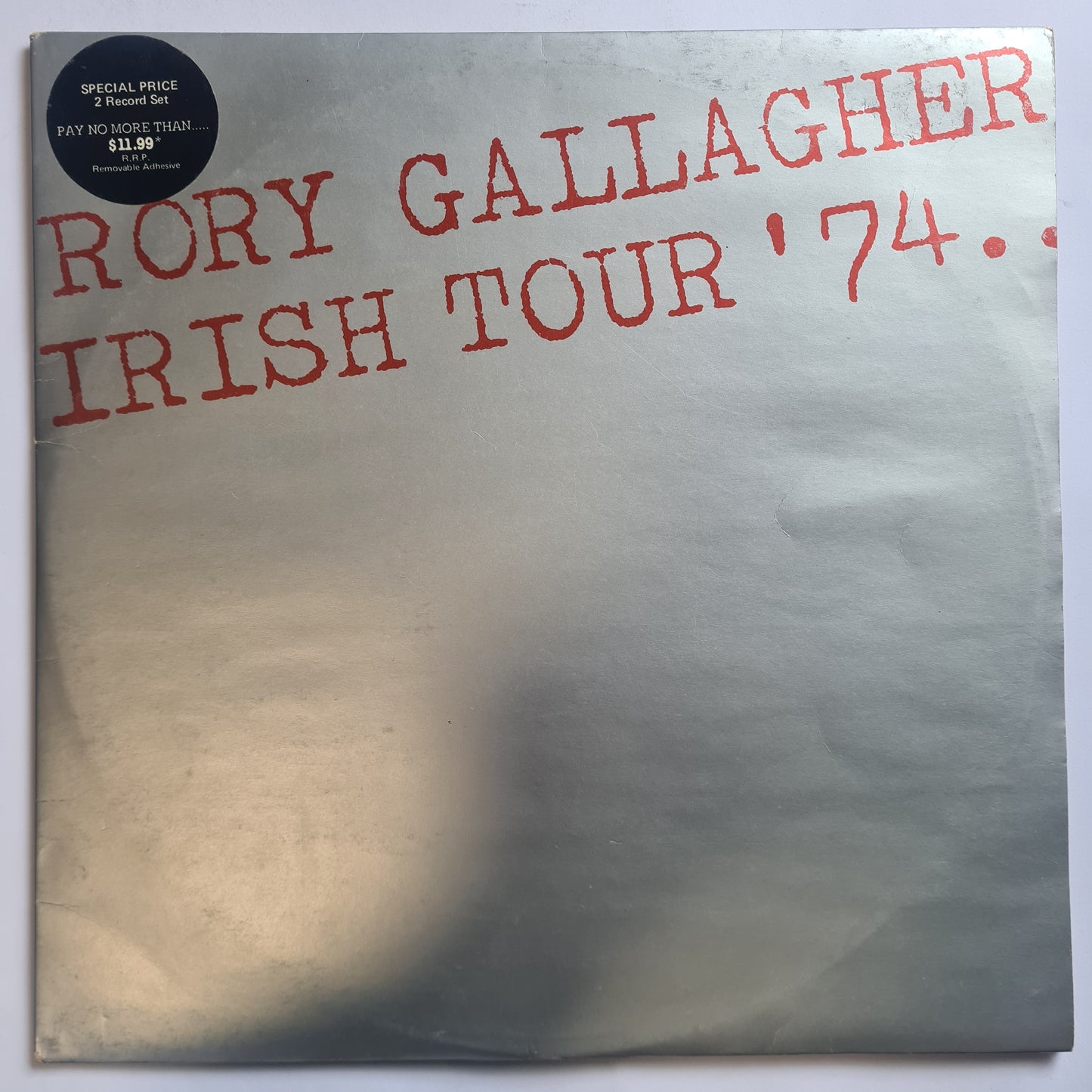 Rory Gallagher – Irish Tour '74 - 1979 - Vinyl Record 2LP