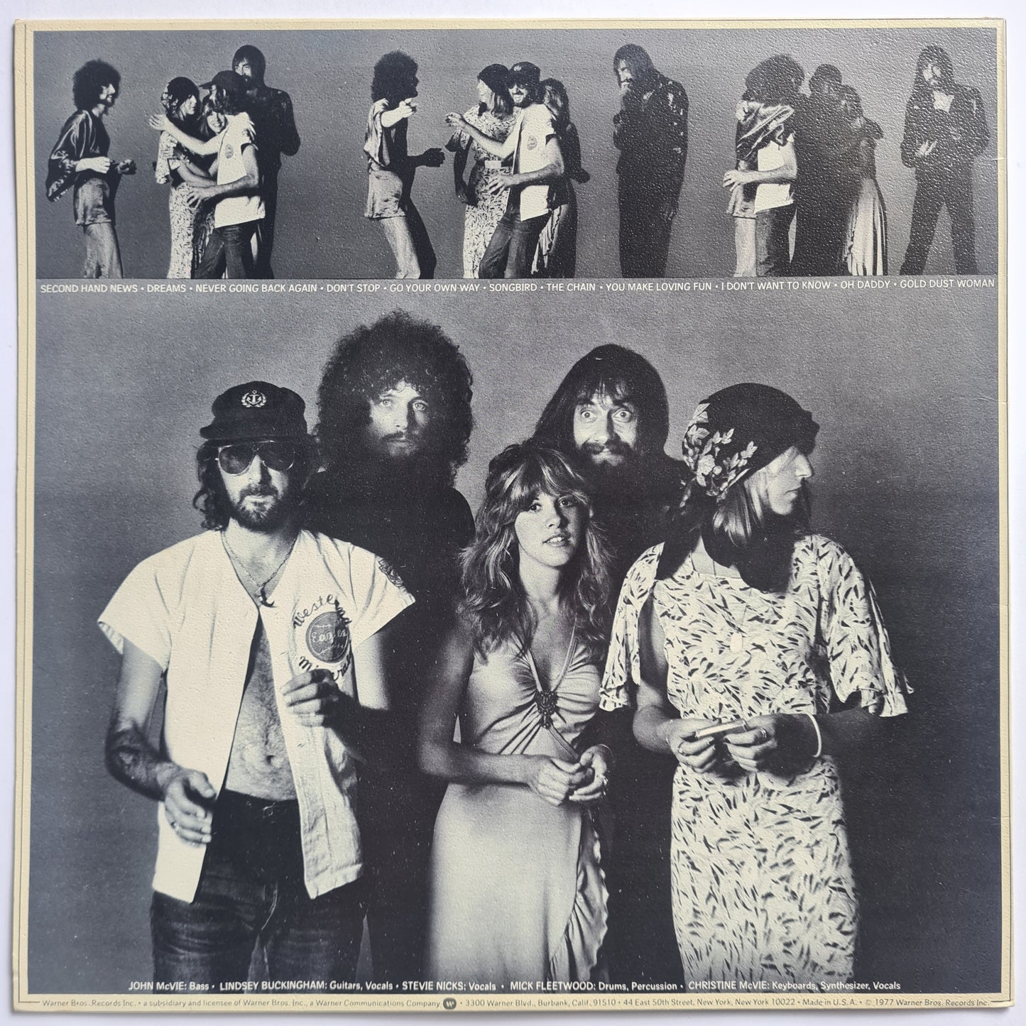 Fleetwood Mac – Rumours - 1977 - Vinyl Record LP (Textured cover with Hype Sticker)