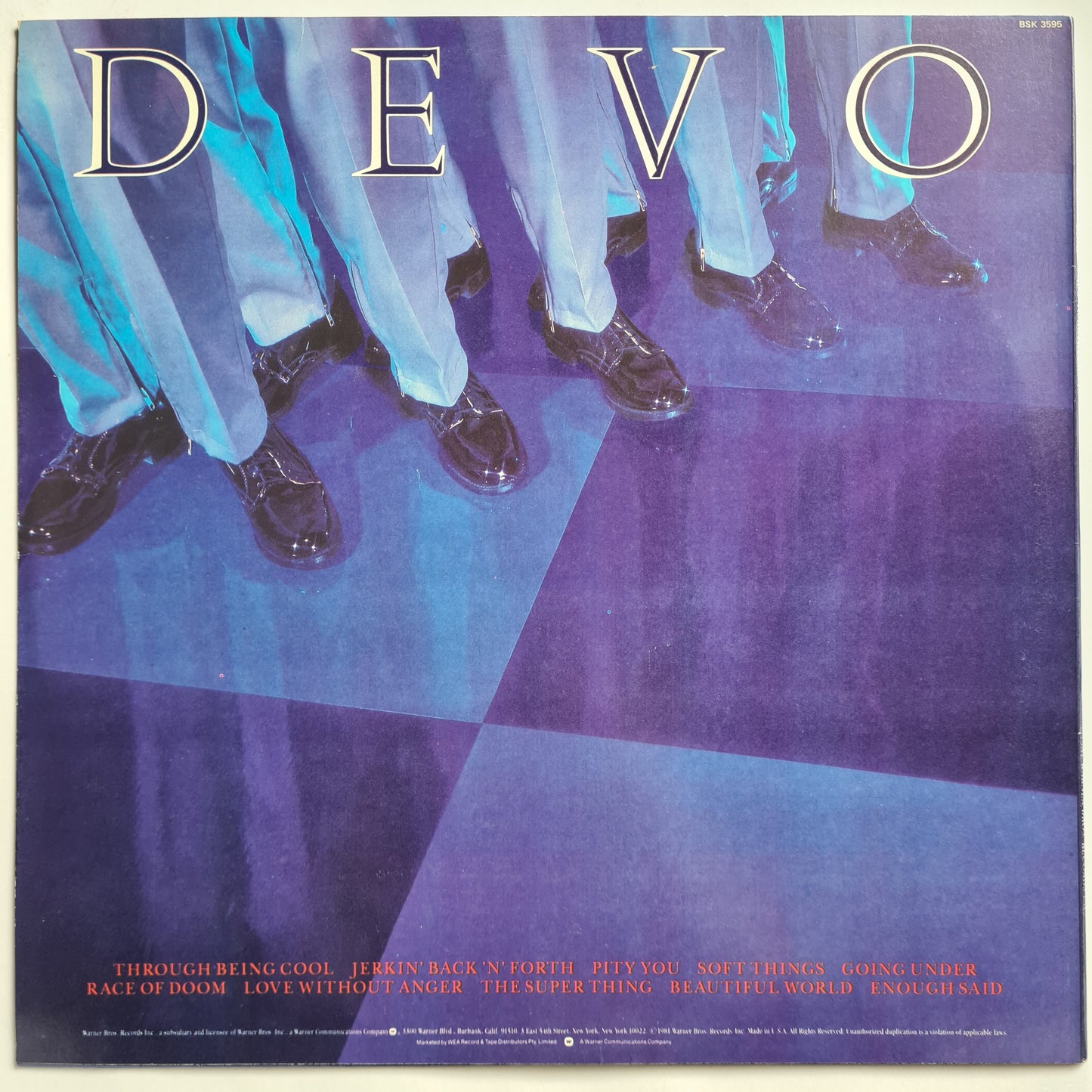 Devo – New Traditionalists - 1981 - Vinyl Record LP