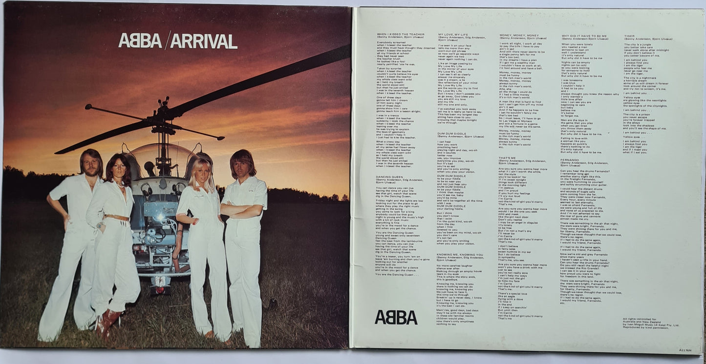 ABBA – Arrival - 1976 - Vinyl Record LP