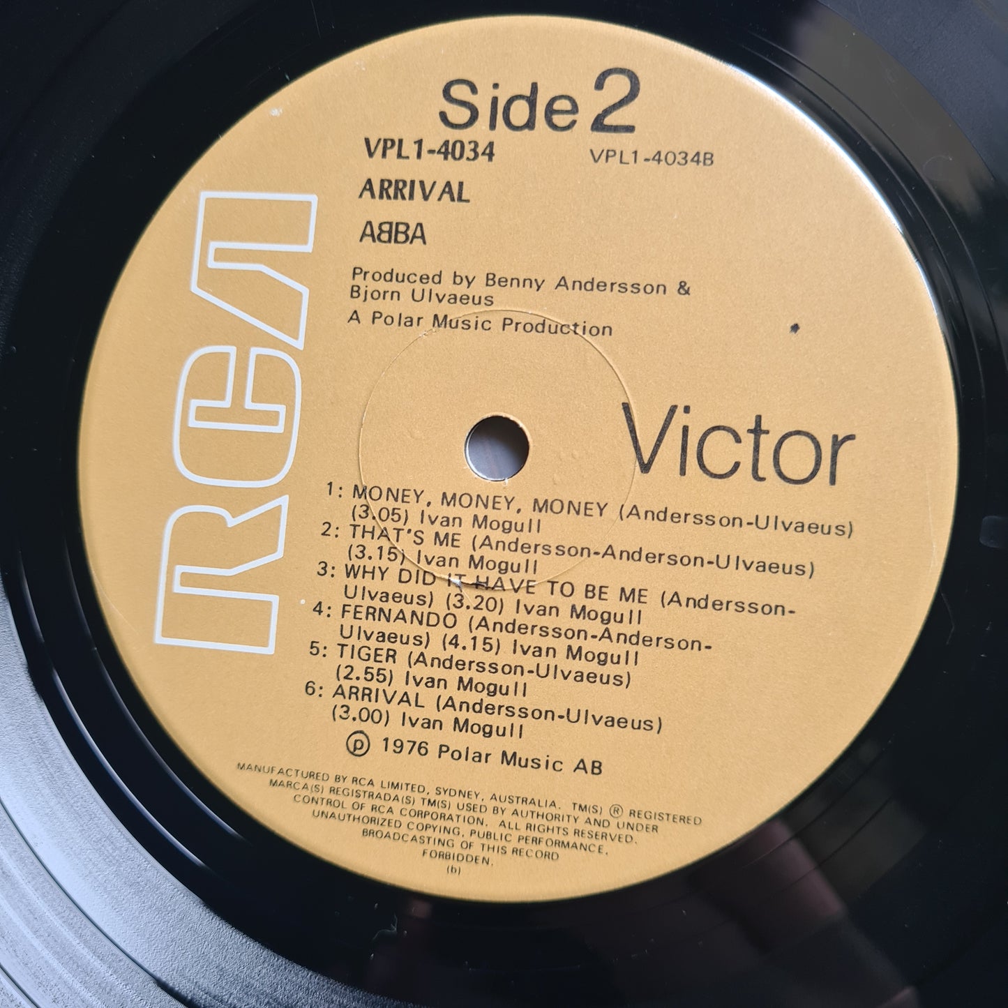 ABBA – Arrival - 1976 - Vinyl Record LP