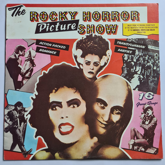 The Rocky Horror Picture Show – Meatloaf, Tim Curry, Susan Sarandon, etc - 1975 (1977 pressing) Vinyl Record LP