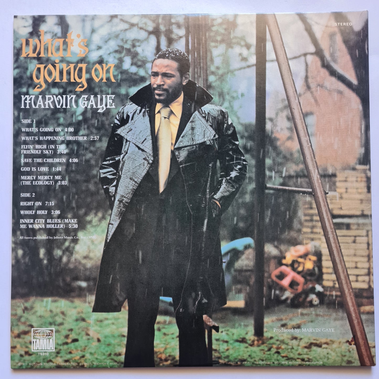 Marvin Gaye – What's Going On - 1971  (2019 Gatefold Pressing) - Vinyl Record LP