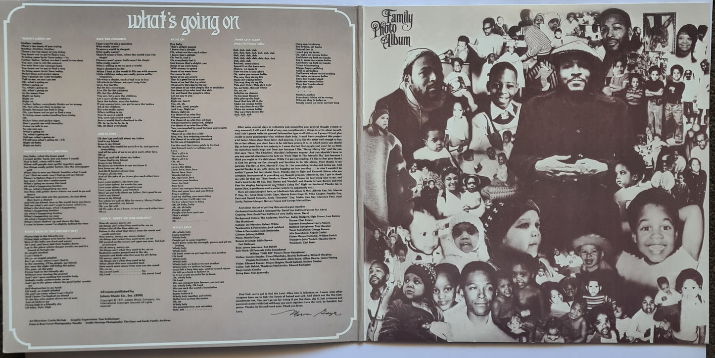 Marvin Gaye – What's Going On - 1971  (2019 Gatefold Pressing) - Vinyl Record LP