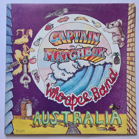 Captain Matchbox Whoopee Band – Australia - 1975 - Vinyl Record LP Gatefold